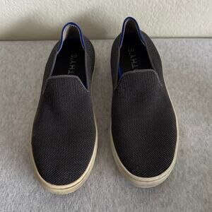 Rothy's The Original Slip-on Sneakers in Charcoal Grey Size 6